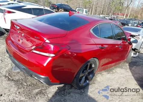 2020 Genesis G70 2.0T Rwd из США, поврежденный, VIN KMTG44LA7LU045367